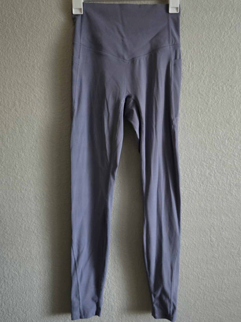 Fabletics High-Waist Lavender Gray Leggings